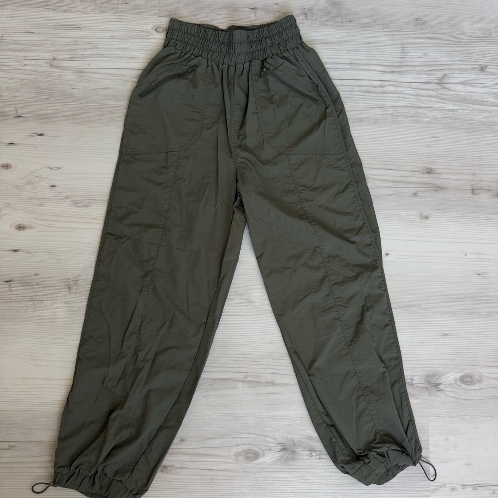 Women’s olive joggers